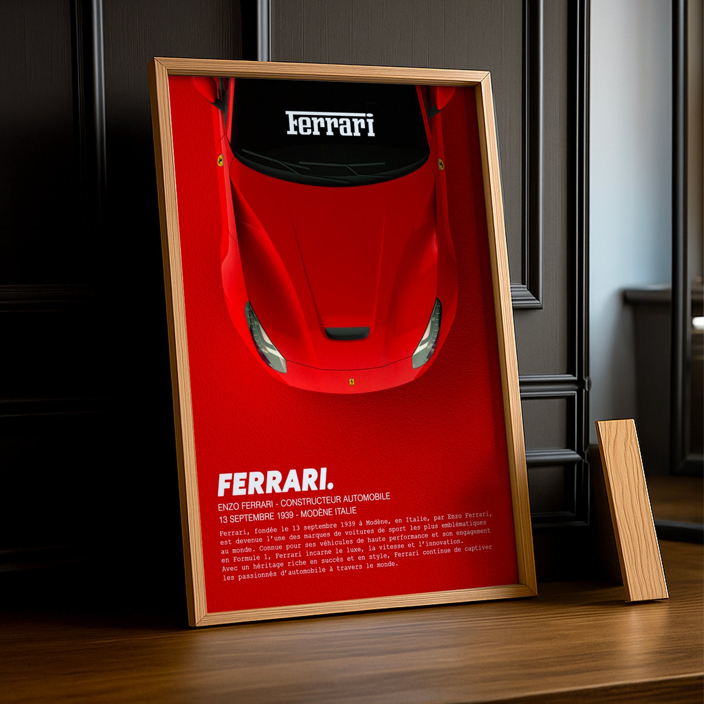 Cadre photo Enzo Ferrari
