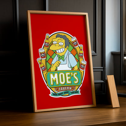 Cadre Photo Les Simpsons - Moe's