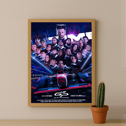 Poster encadrée GP Explorer - The Last Race