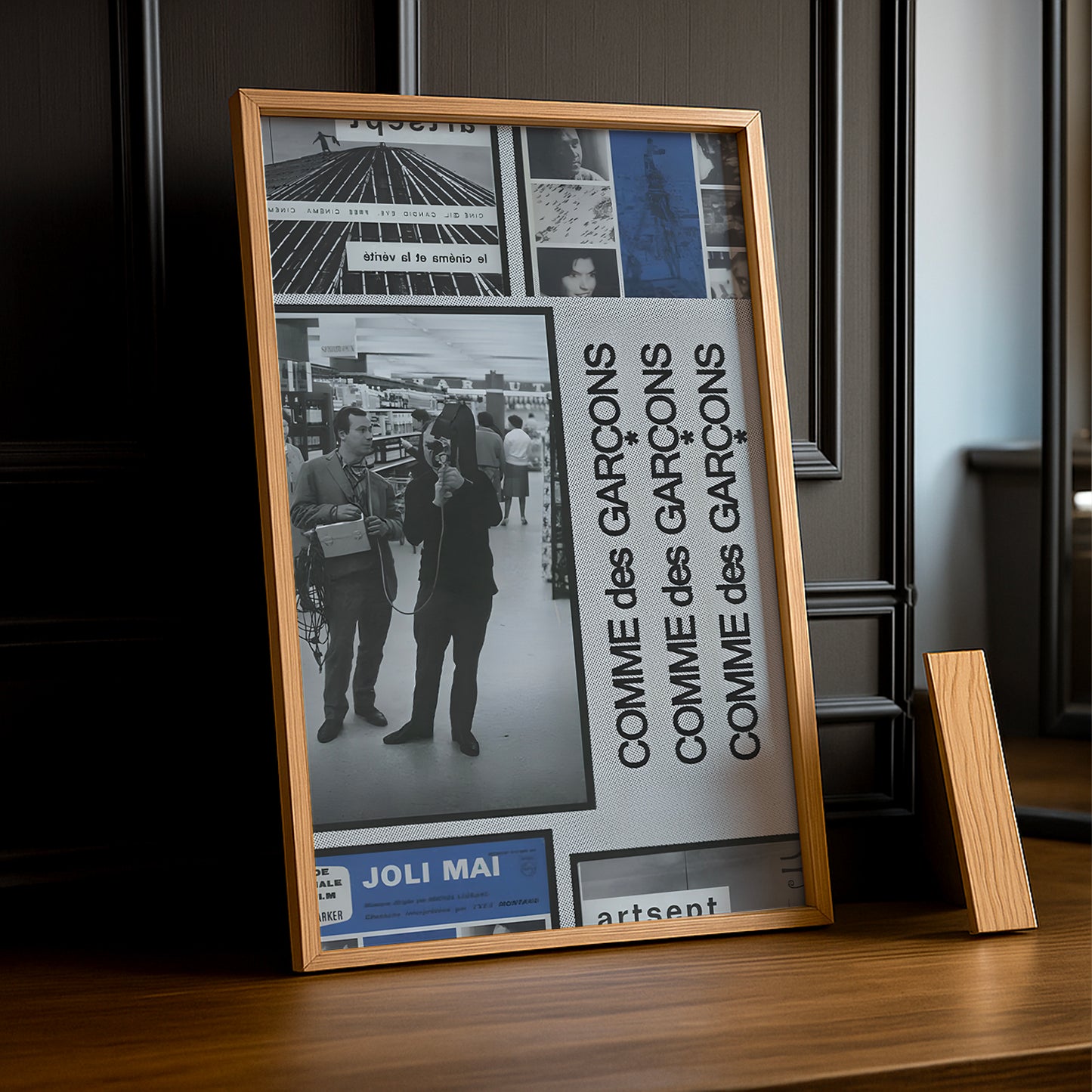 Cadre photo Comme des garçons