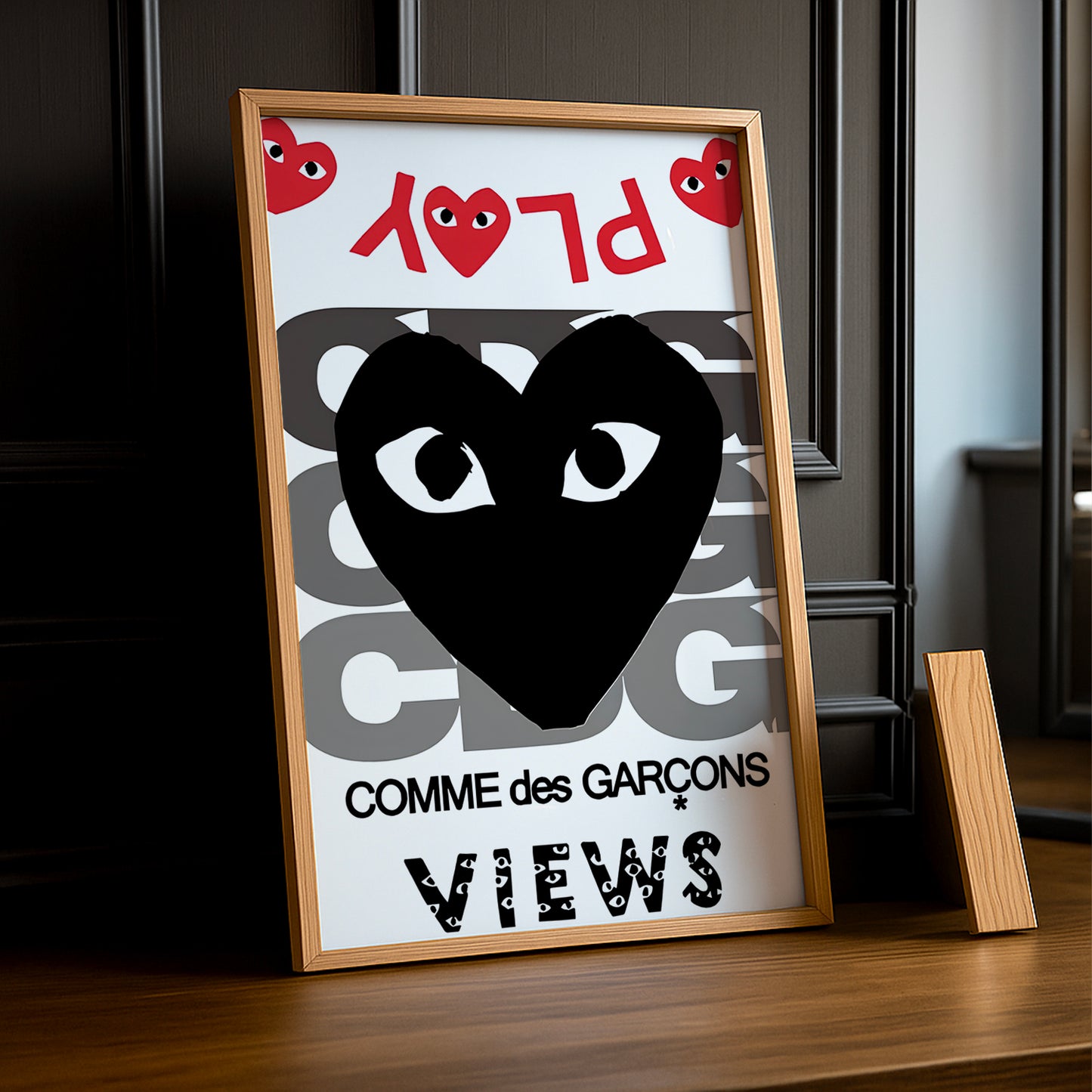 Cadre photo Comme des garçons