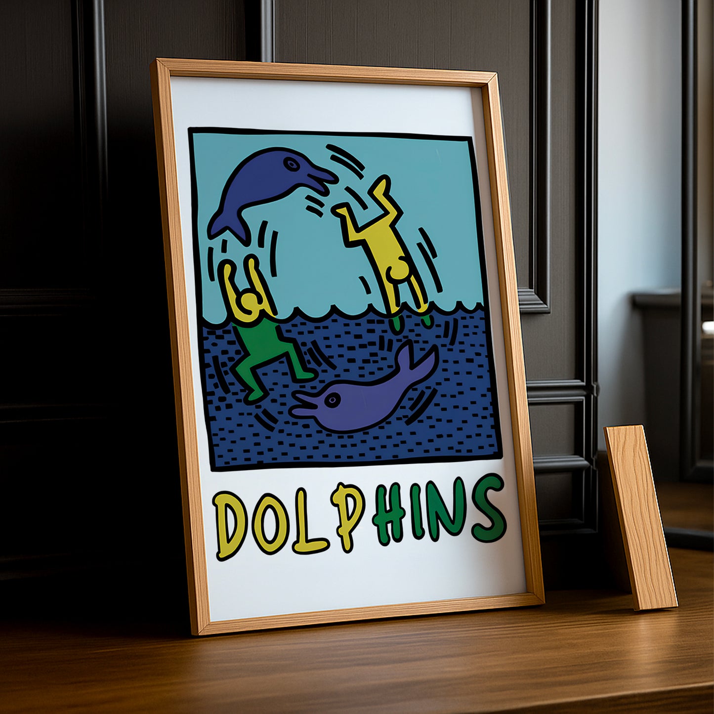 Cadre photo Keith Haring