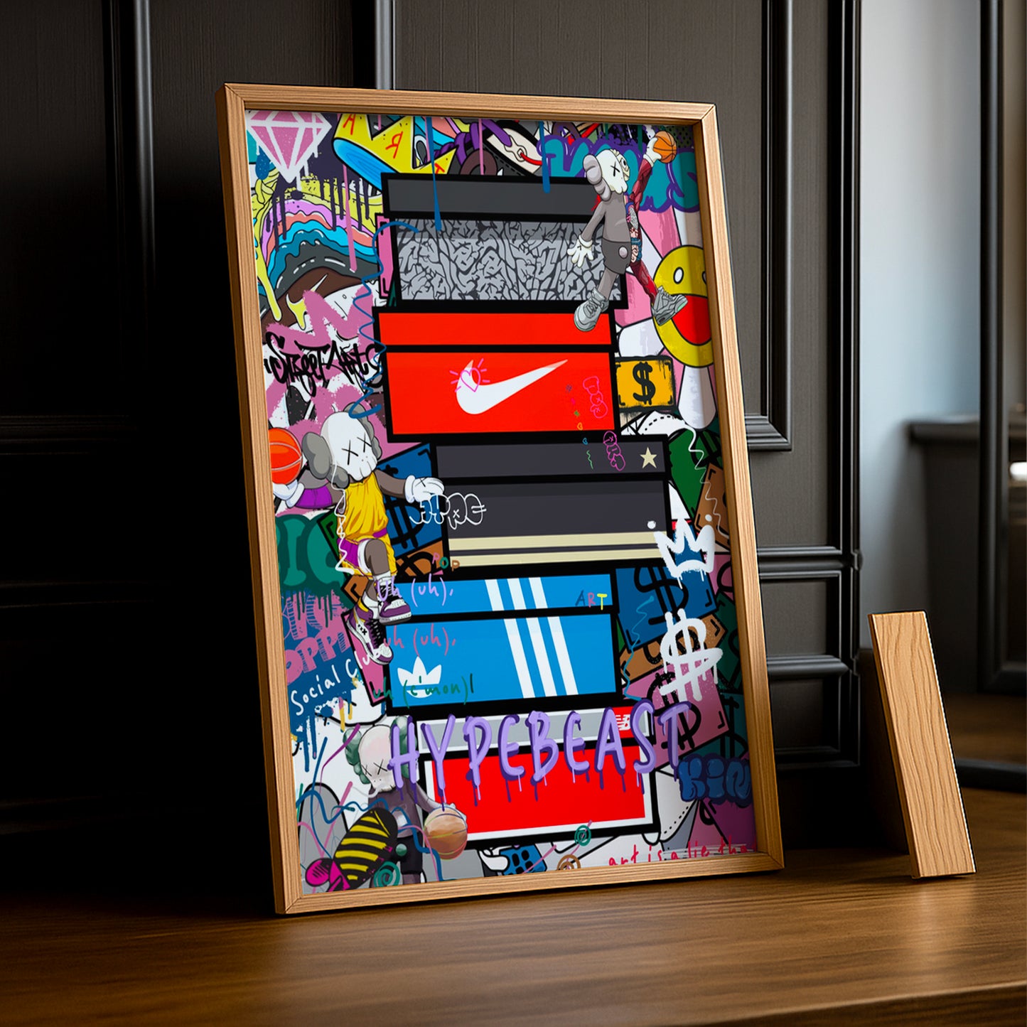 Cadre photo Boîtes de sneakers