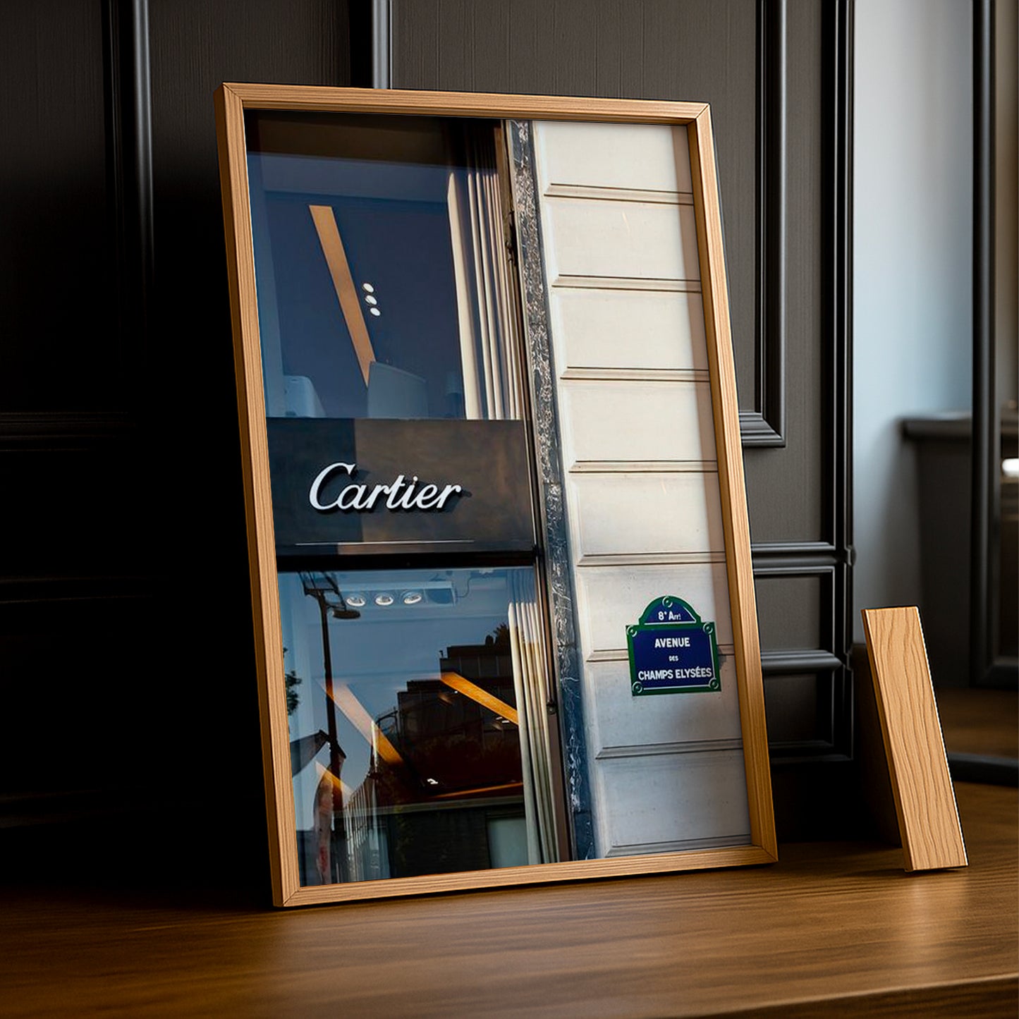 Cadre photo Cartier - Champs Elysées