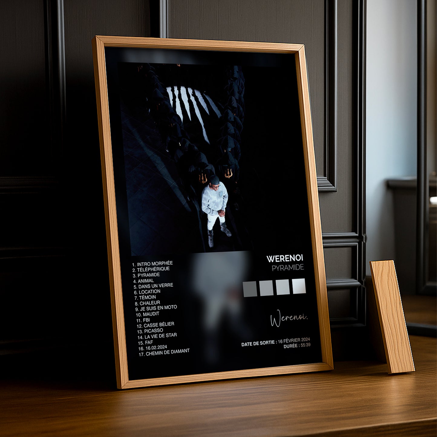 Cadre photo Album Musicaux - Pyramide de Werenoi