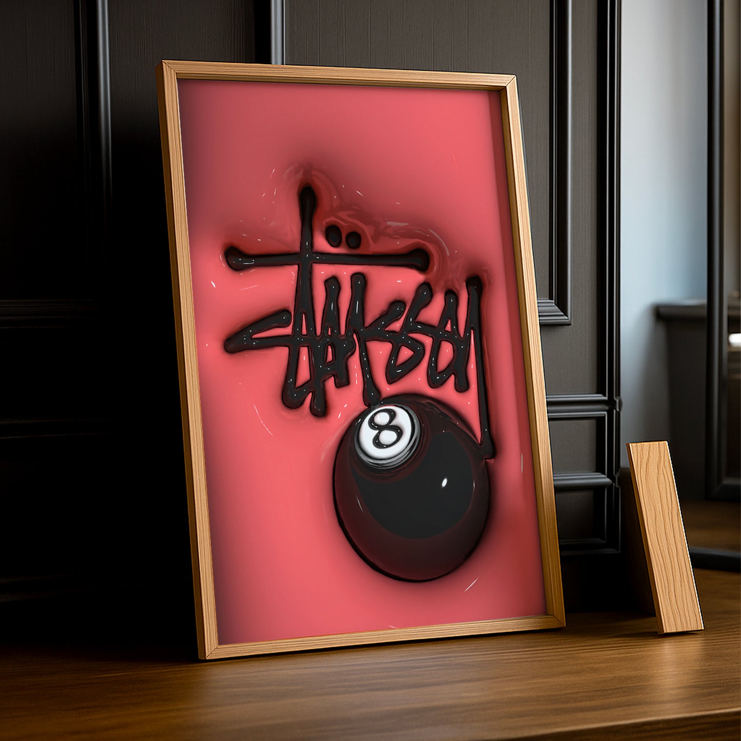 Cadre photo Stüssy - 3D Rouge