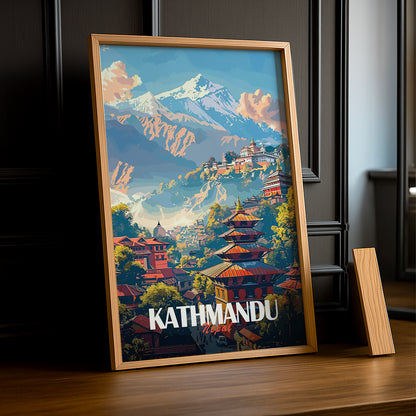 Cadre photo Kathmandu Nepal