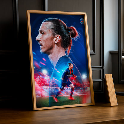 Cadre Photo Paris Saint-Germain - Zlatan Ibrahimović