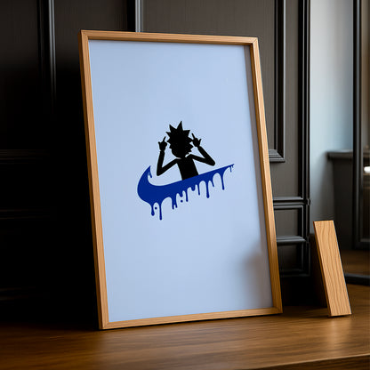 Poster Nike Rick & Morty