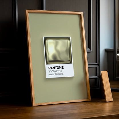 Cadre Photo Pantone Étiquette - Water Chestnut