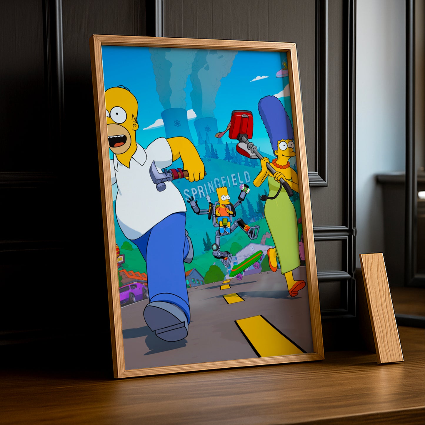 Cadre Photo Fortnite - Les Simpsons