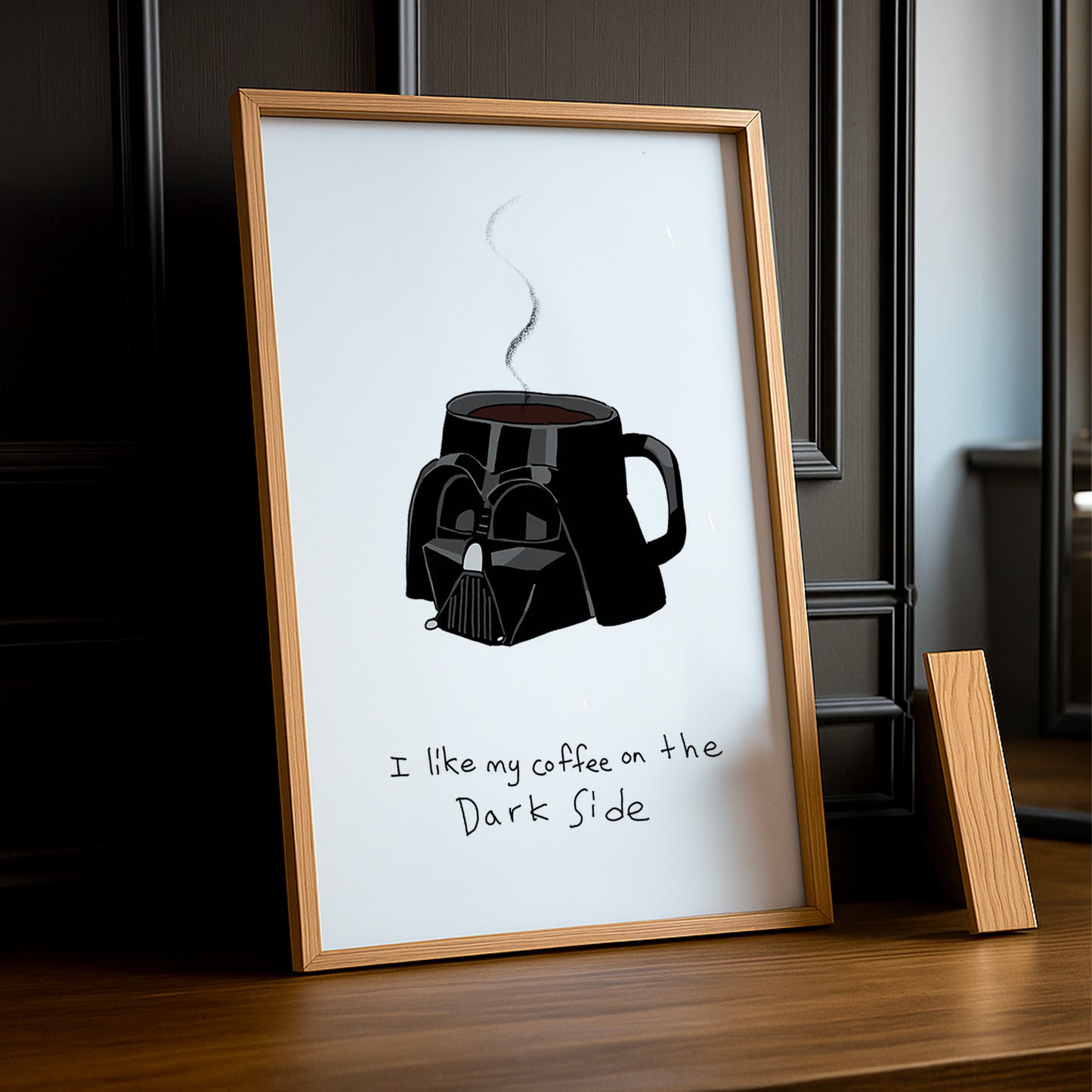 Cadre photo Café - Dark Side