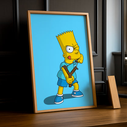 Cadre Photo Les Simpsons - Bart Simpson