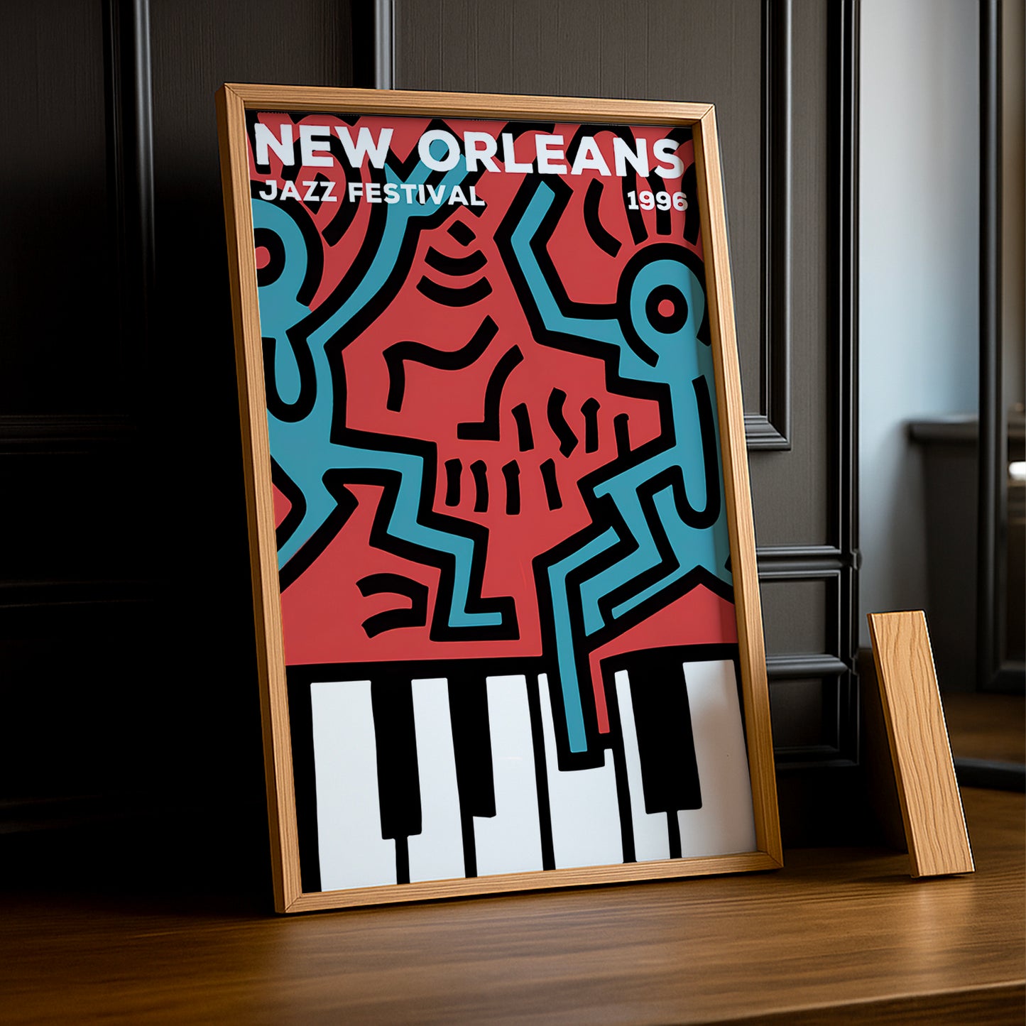 Cadre photo Keith Haring