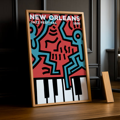 Cadre photo Keith Haring