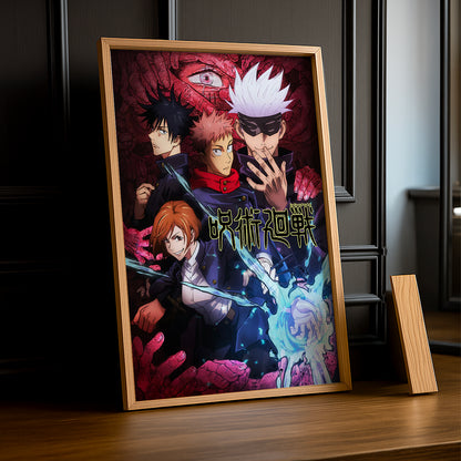 Cadre Photo Jujutsu Kaisen - Mahito Key Art