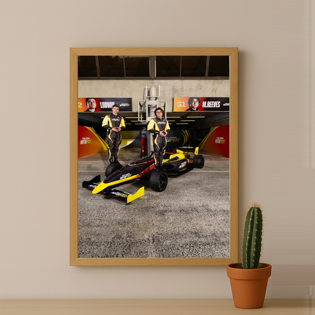 Poster encadrée GP Explorer - Écurie The Crew Motorfest Ludwig x M.Reeves