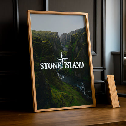 Poster Stone Island - Montagne