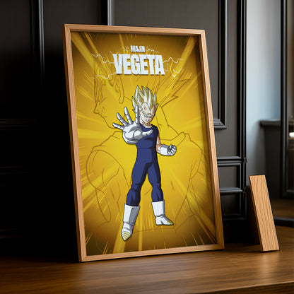 Poster Dragon Ball Z - Majin Vegeta