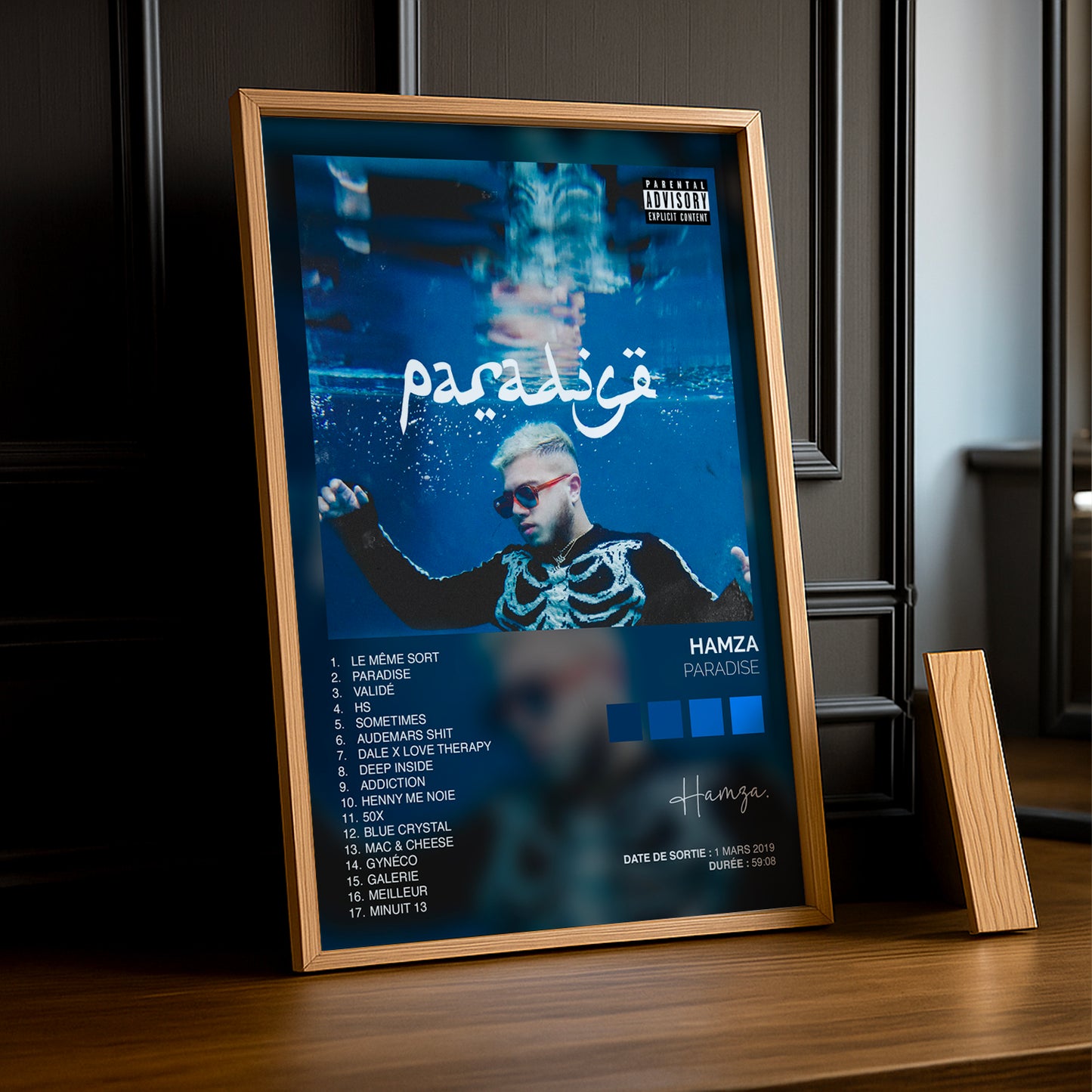 Cadre Photo Hamza - Paradise