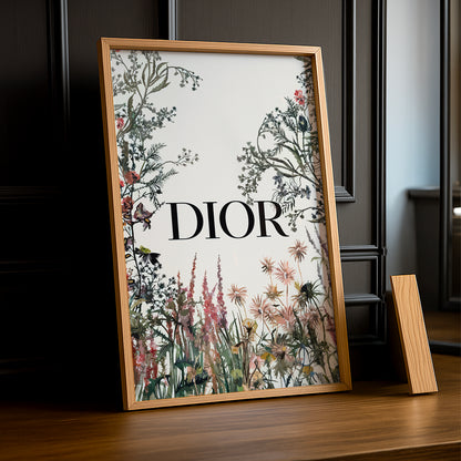 Cadre photo Dior flower