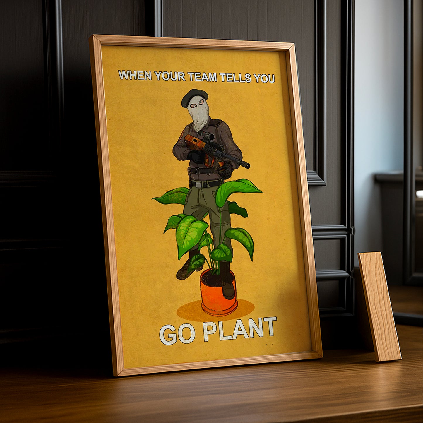 Cadre Photo Counter Strike - Go Plant