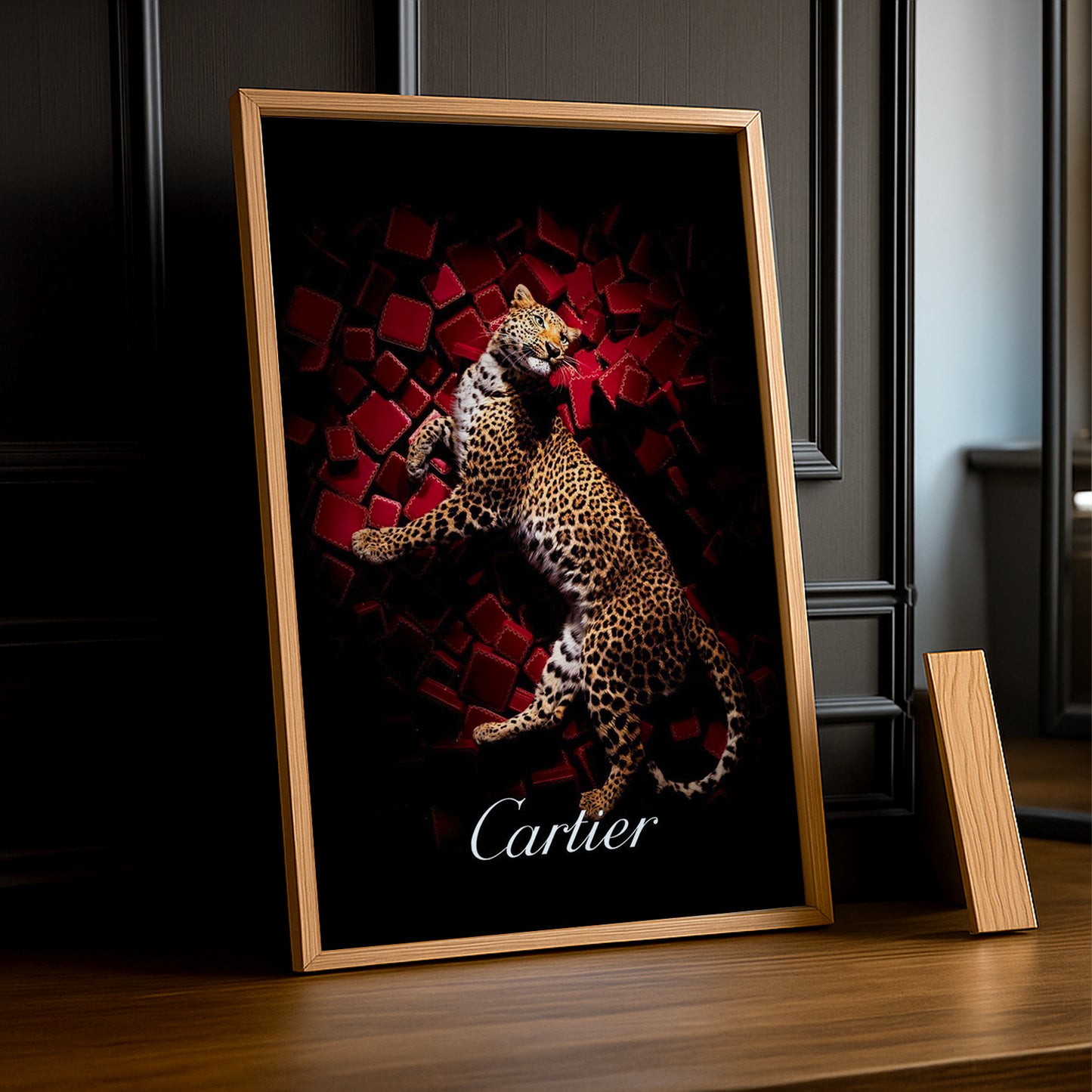 Cadre photo Cartier - Panthère Allonger