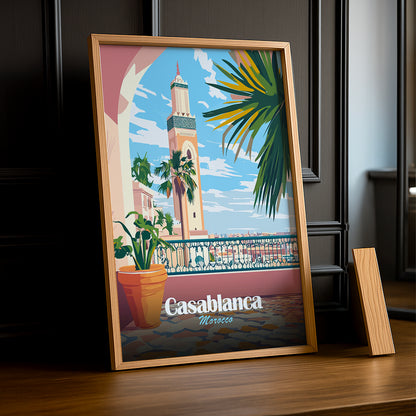 Casablanca Maroc - Poster