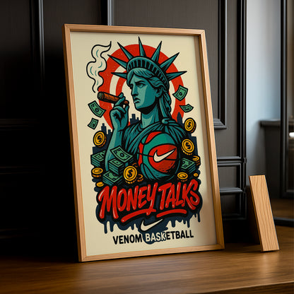 Poster Nike Money Talks