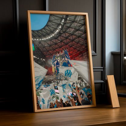 Olympique de Marseille Stade Vélodrome - Poster