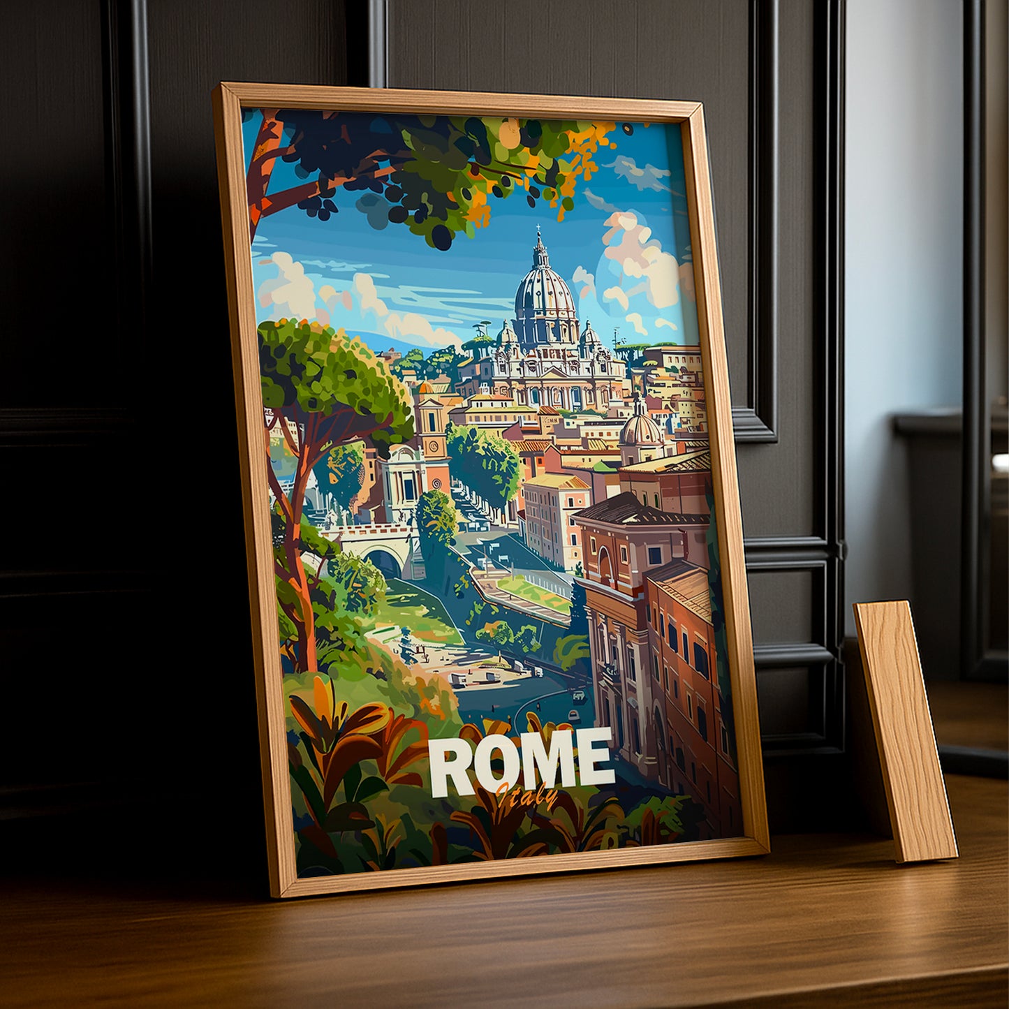 Cadre photo Rome Italy