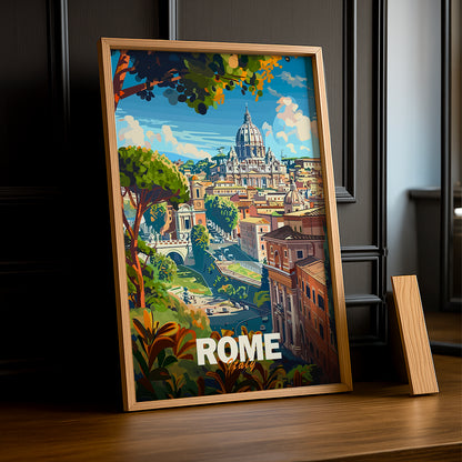 Cadre photo Rome Italy