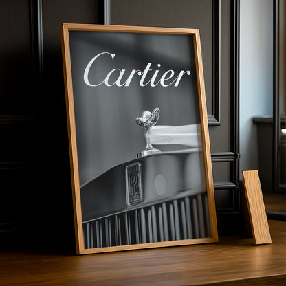 Cadre photo Cartier Rolls Royce