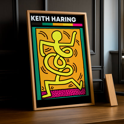 Cadre photo Keith Haring