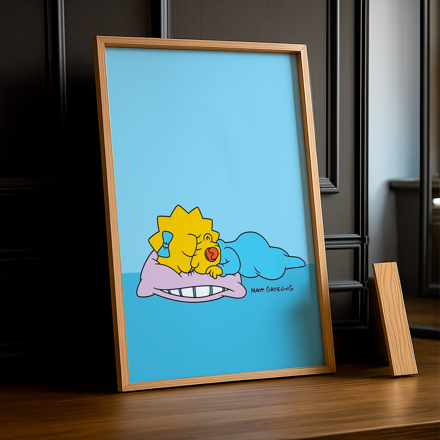 Cadre Photo Les Simpsons - Maggie Simpson Sleeping