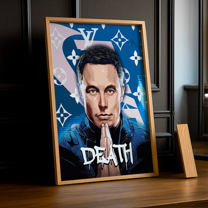 Cadre photo Louis Vuitton - Elon Musk