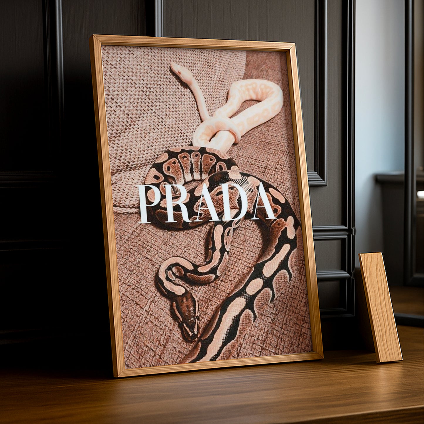 Cadre Photo Prada - Snakes