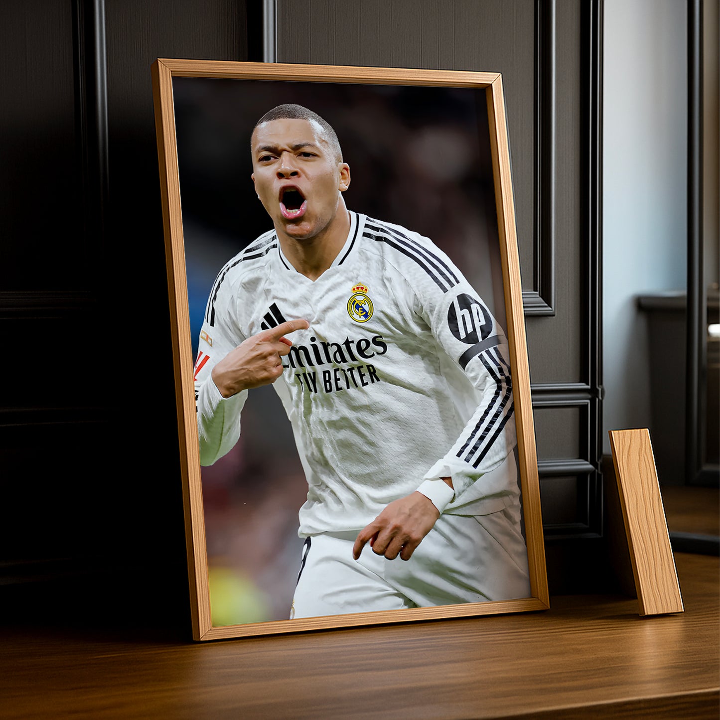 Cadre photo de Kylian Mbappé