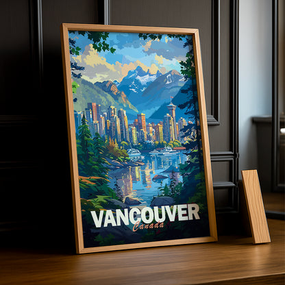 Cadre photo Vancouver Canada