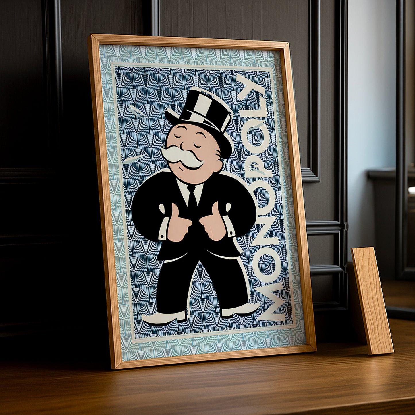 Monopoly Bleu - Poster