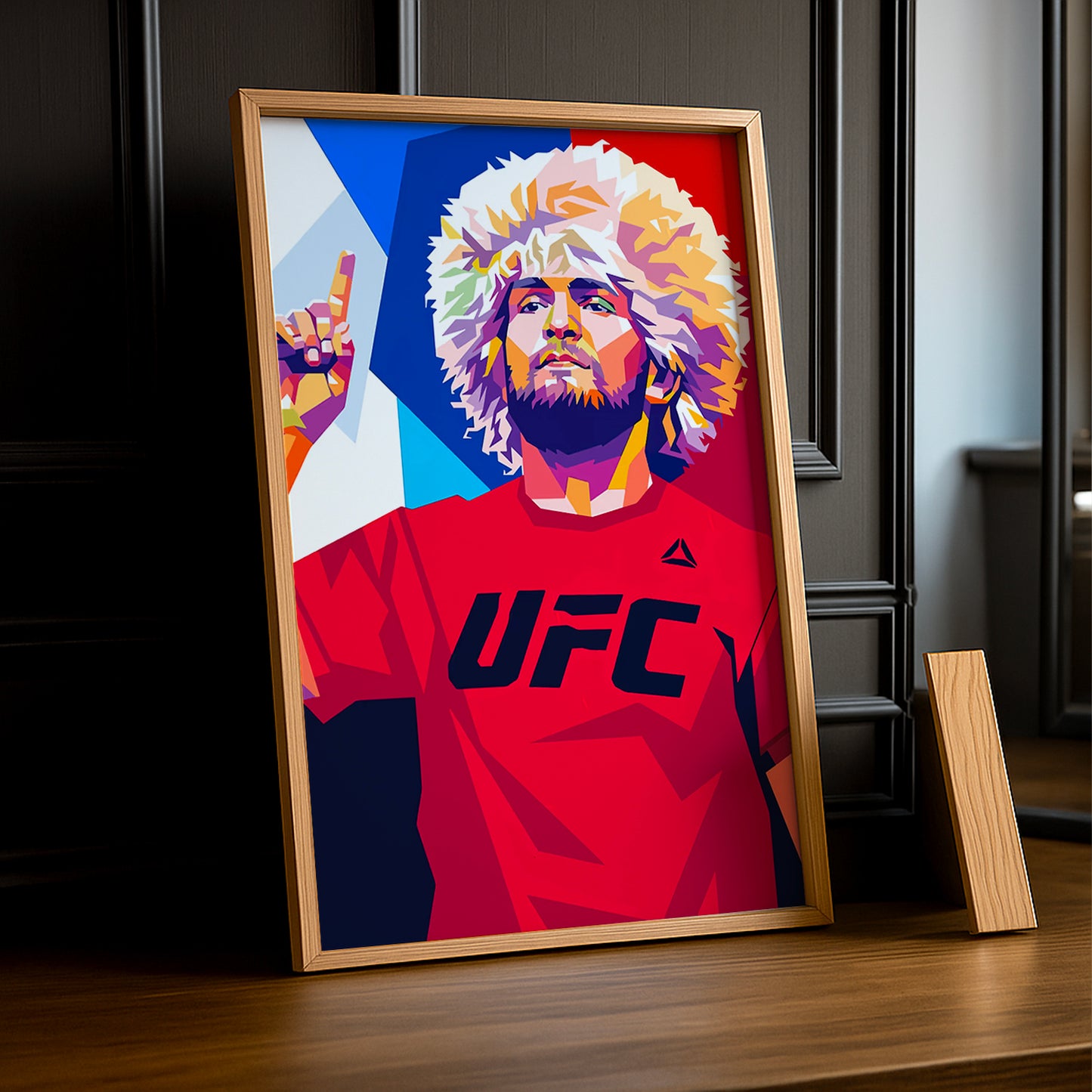 Cadre photo UFC - Illustration de Khabib Nurmagomedov