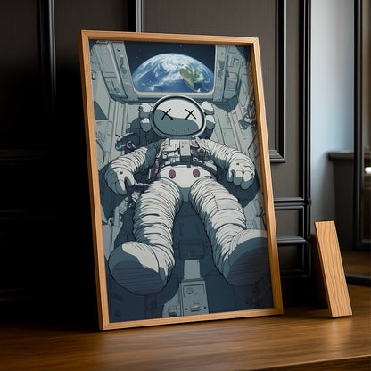 Poster Kaws - Companion Astronaute