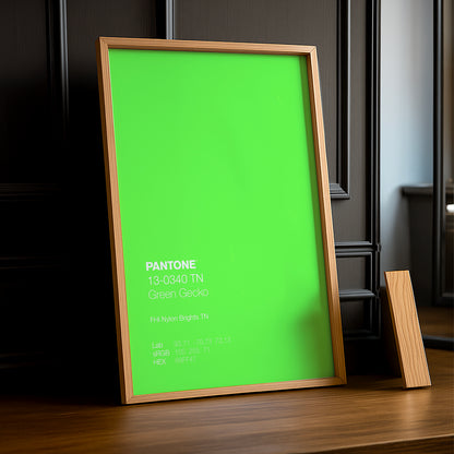Cadre Photo Pantone - Green Gecko