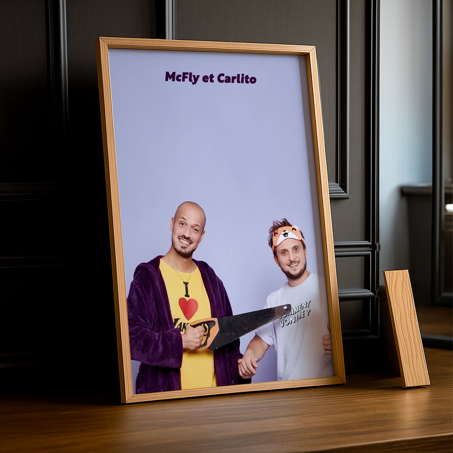 Cadre photo McFly et Carlito