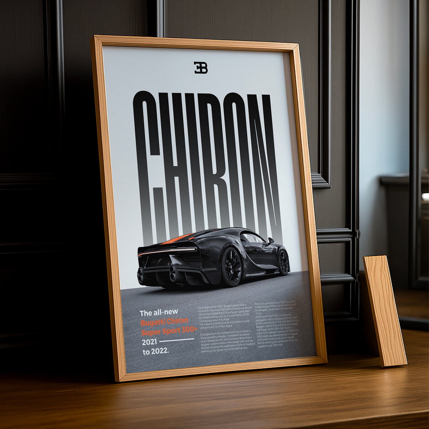 Poster Voitures - Bugatti Chiron Super Sport