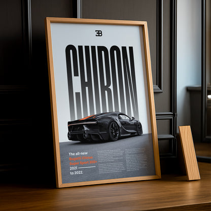 Poster Voitures - Bugatti Chiron Super Sport