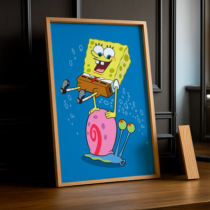 Cadre Photo Bob L'Éponge - Bob x Gary