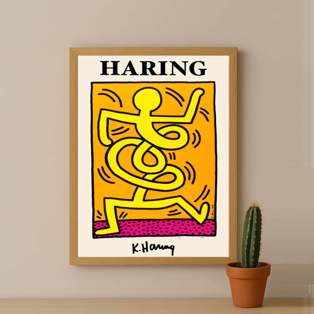 Cadre photo Keith Haring Poster