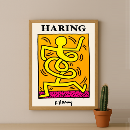 Cadre photo Keith Haring Poster