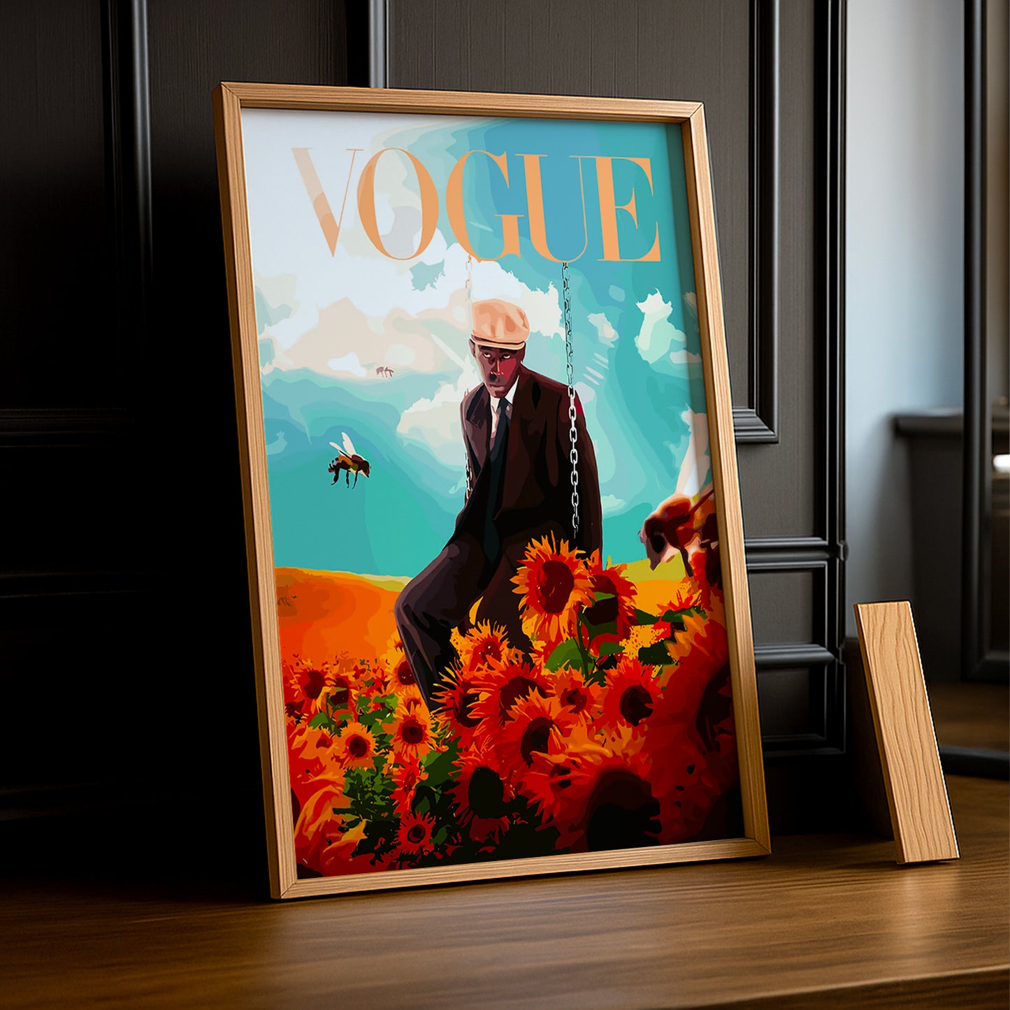 Poster Photo Vogue - Denzel Washington